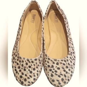 Born Leopard Print Flats